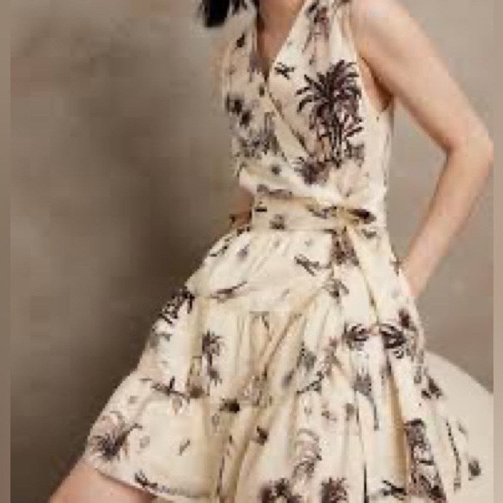 Banana Republic Stampa Mini Dress